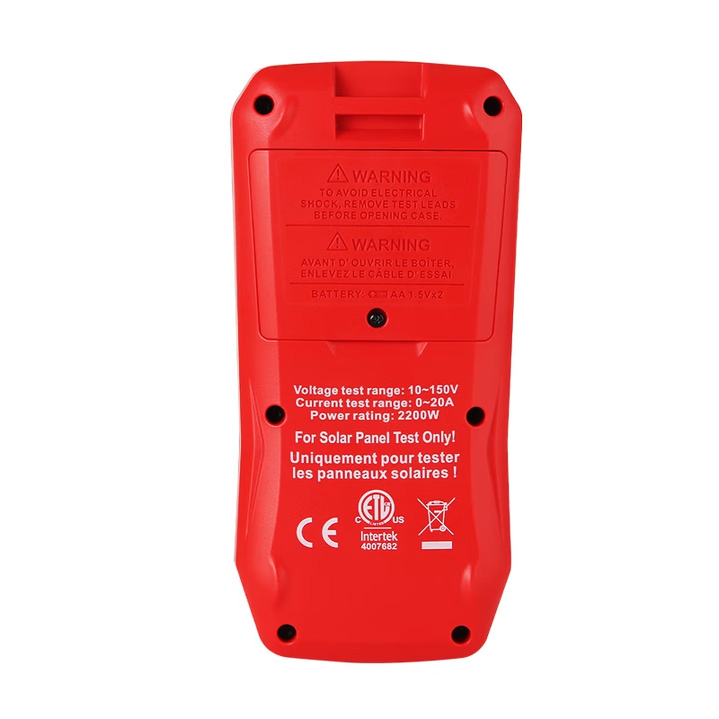 1 pc Industrial UT673PV+ Photovoltaic module maximum power tester /Solar panel maximum power tester