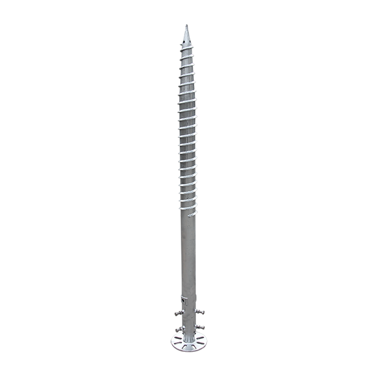 100units Ground Screw/Ground Screw Pile/Solar Land Mounting Ground Pole/Adjustable Solar Mounting System