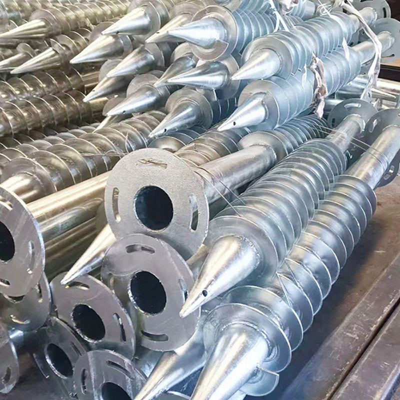 100units Ground Screw/Ground Screw Pile/Solar Land Mounting Ground Pole/Adjustable Solar Mounting System