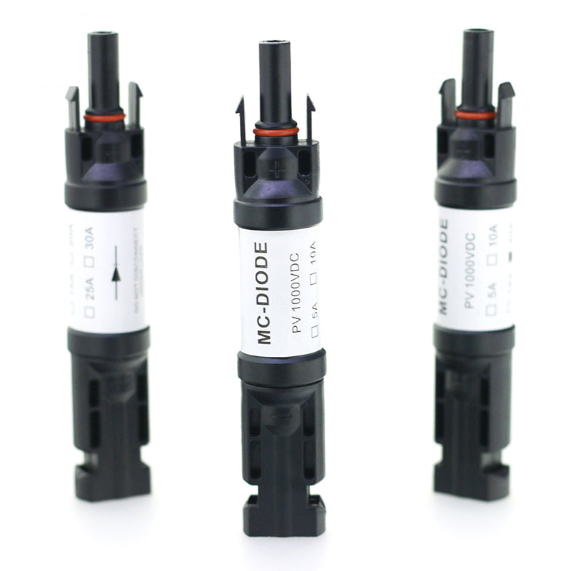 10 Pairs Solar connector with innner diode 10A/15A/20A/30A