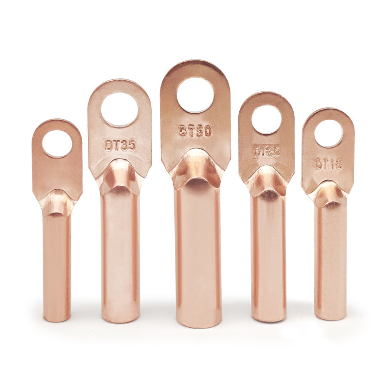 20 pcs DT series copper Terminals / Purple copper Terminal lugs / Tin plated Copper Terminal lugs