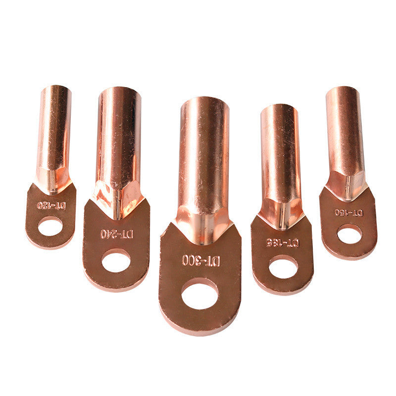 20 pcs DT series copper Terminals / Purple copper Terminal lugs / Tin plated Copper Terminal lugs