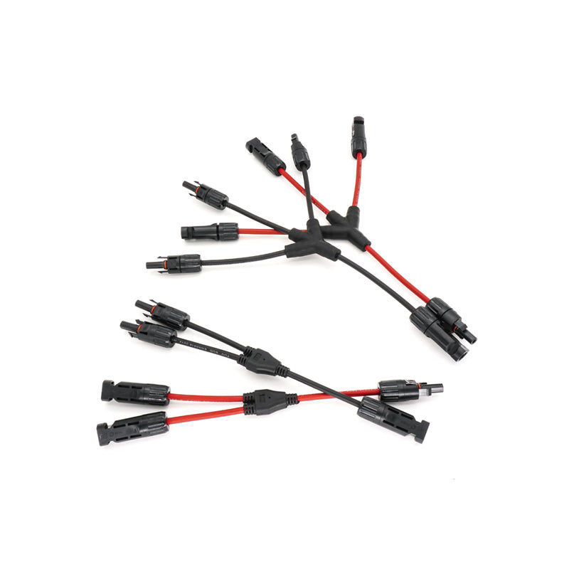 20 Pairs Y Branch Solar cable connectors 1000V 1500V male and female 2T1 3T1 4T1