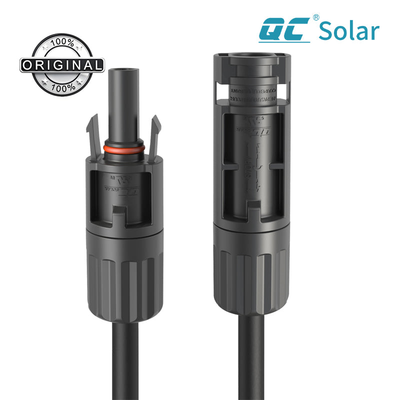 100 Pairs QC4.10 Solar Cable Connectors from QC Solar 100% Original guarantee TUV UL 1500V