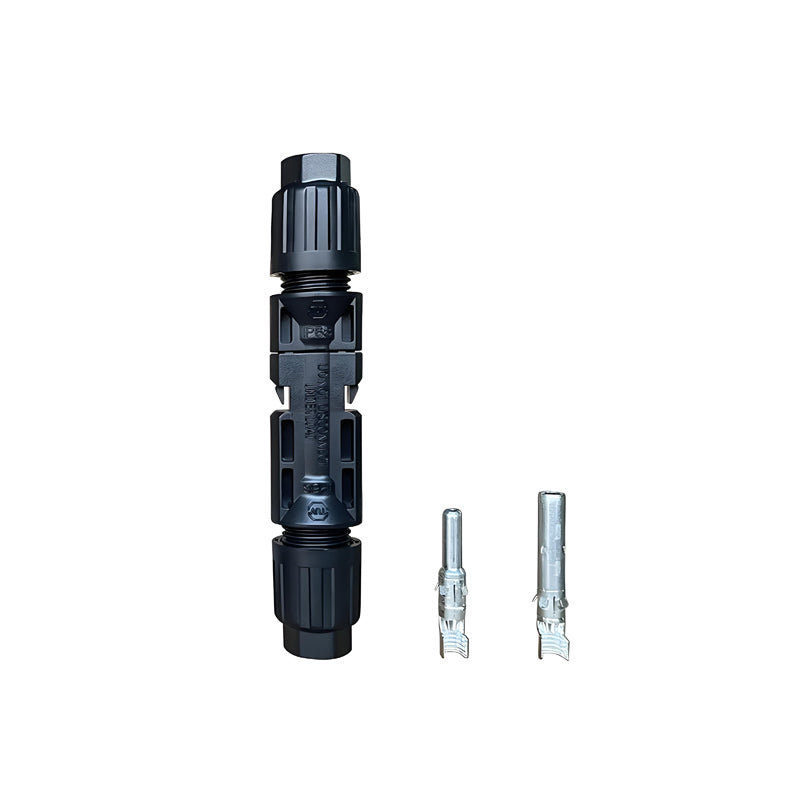 100 Pairs 1000V 30A Male+Female Solar Cable connectors for 10AWG-12AWG  2.5mm²-6mm² TUV UL IP68 Black