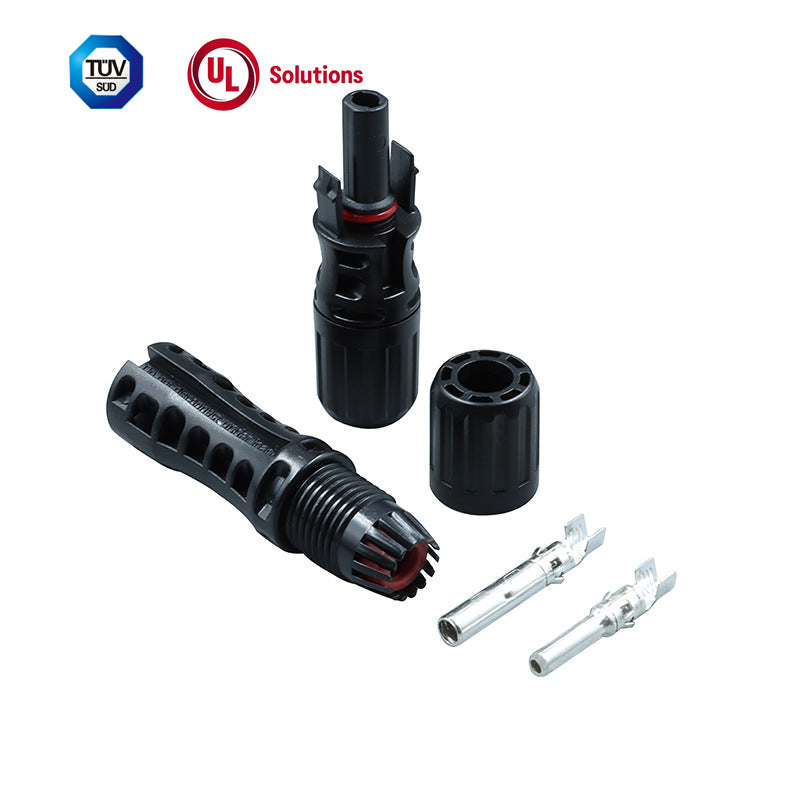 100 Pairs 1500V 30A Male+Female Solar Cable connectors for 10AWG-12AWG  2.5mm²-6mm² TUV UL IP68