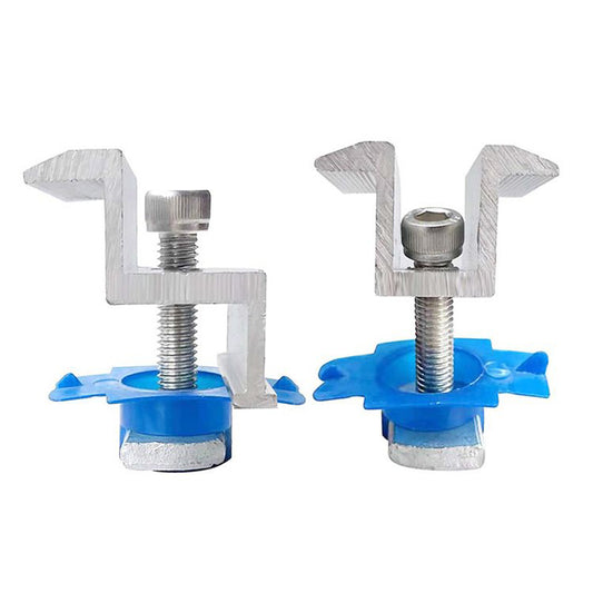1000 pcs Middle Clamps and End Clamps for solar mounting strucutre