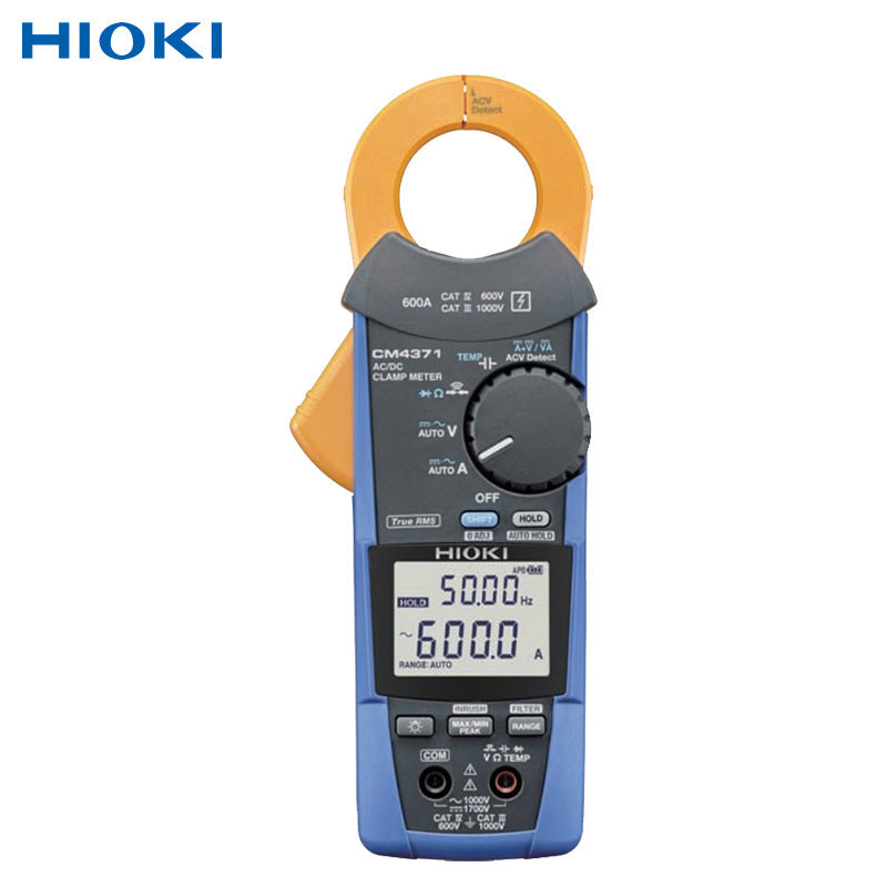 Pinza amperimétrica HIOKI CA/CC para evaluación automática de CA y CC hasta 2000 A