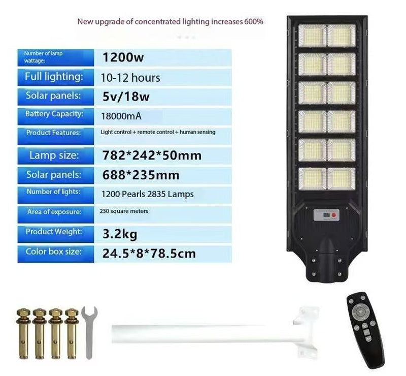 50units Solar Light Outdoor Light/Hot selling Integrated Solar Light