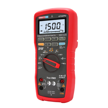 5 pcs Industrial Digital Multimeter, High Precision Universal Meter, Maintenance Electrician, Household Multi-meter, UT197PV (IP67 Protection Level)