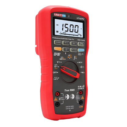 5 pcs Industrial Digital Multimeter, High Precision Universal Meter, Maintenance Electrician, Household Multi-meter, UT197PV (IP67 Protection Level)