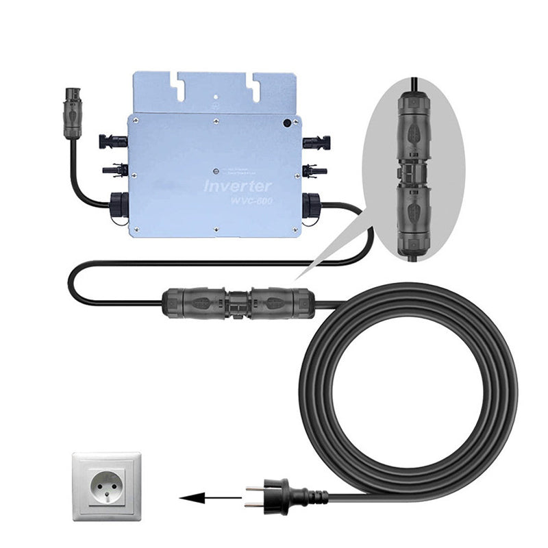 50sets Inverter Extension Cord Good Quality AC/DC Solar Micro Inverter Tinned Copper