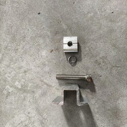 1000 pcs Middle Clamps and End Clamps for solar mounting strucutre