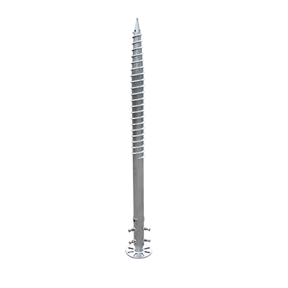 100units Ground Screw/Ground Screw Pile/Solar Land Mounting Ground Pole/Adjustable Solar Mounting System