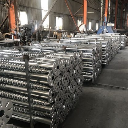 100units Ground Screw/Ground Screw Pile/Solar Land Mounting Ground Pole/Adjustable Solar Mounting System