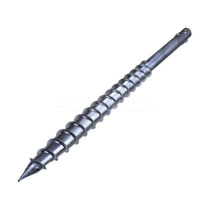 100units Ground Screw/Ground Screw Pile/Solar Land Mounting Ground Pole/Adjustable Solar Mounting System