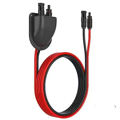 50sets Solar Weatherproof Entry Gland Entry Housing/Solar Extension Cable for Solar Connector Solar Project on RV, Camper, Boat, Van