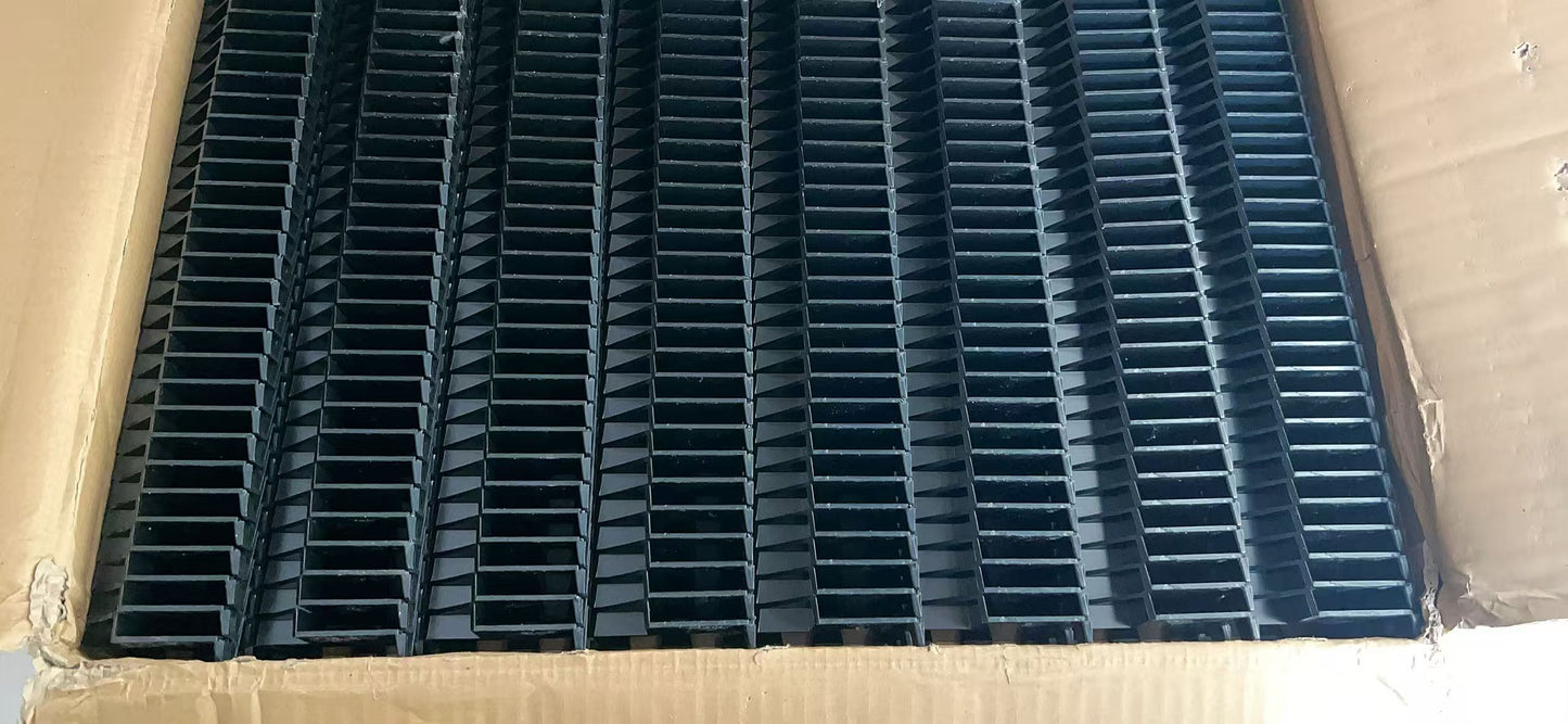 1000 piezas de esquinas de protección para módulos solares, esquinas de apilamiento, esquinas de embalaje y tapas de extremo