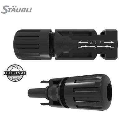 100 Pairs Solar Genuine Connectors from Staubli 100% Original guarantee TUV UL 1000V