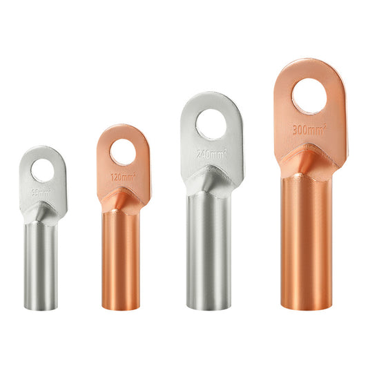 20 pcs DT series copper Terminals / Purple copper Terminal lugs / Tin plated Copper Terminal lugs