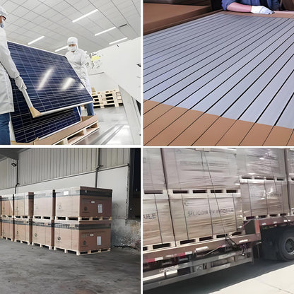 100 pcs Loading Pallets/base pallets for solar modules customized size